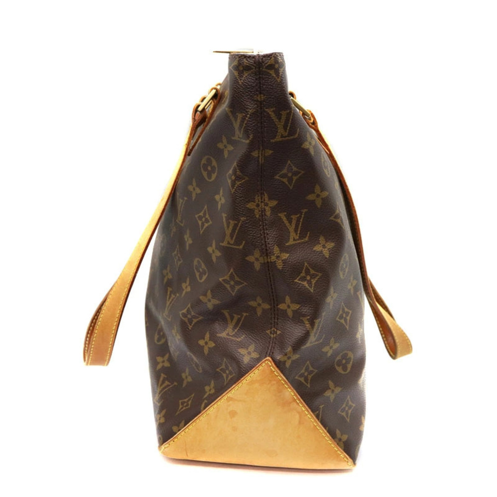 Louis Vuitton Mezzo Cabas Brown Monogram Shoulder Canvas Bag - Picture 4 of 6